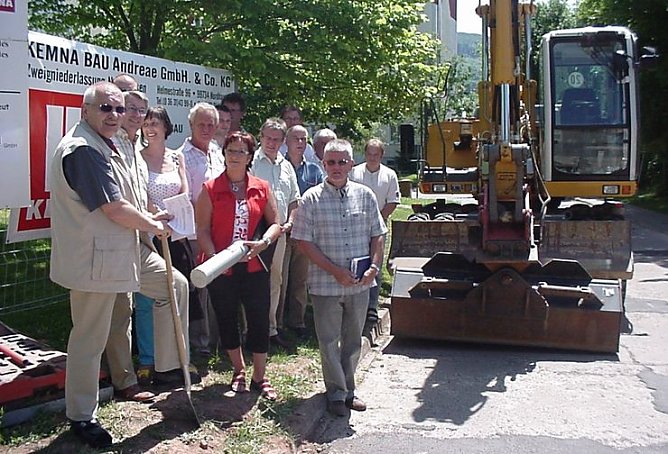 Start frei für Straßenbau in Sollstedt (Foto: GV Sollstedt) Start frei für Straßenbau in Sollstedt (Foto: GV Sollstedt)