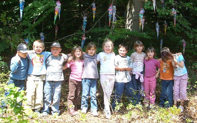 Zuckert&uuml;tenfahrt in den M&auml;rchenwald (Foto: nnz)