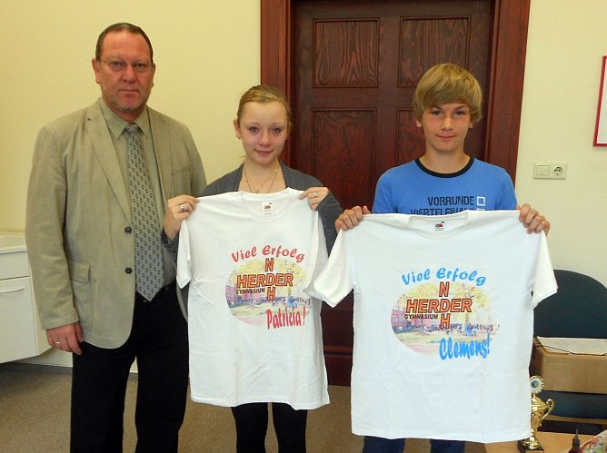 Verabschiedet (Foto: H. Roeder) Verabschiedet (Foto: H. Roeder)