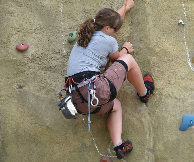 Geklettert (Foto: Mobilé) Geklettert (Foto: Mobilé)