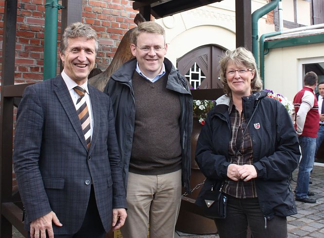 Ministerieller Besuch (Foto: I. Bergmann) Ministerieller Besuch (Foto: I. Bergmann)