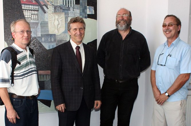 Radler-Gespräche (Foto: D. Jaunich) Radler-Gespräche (Foto: D. Jaunich)