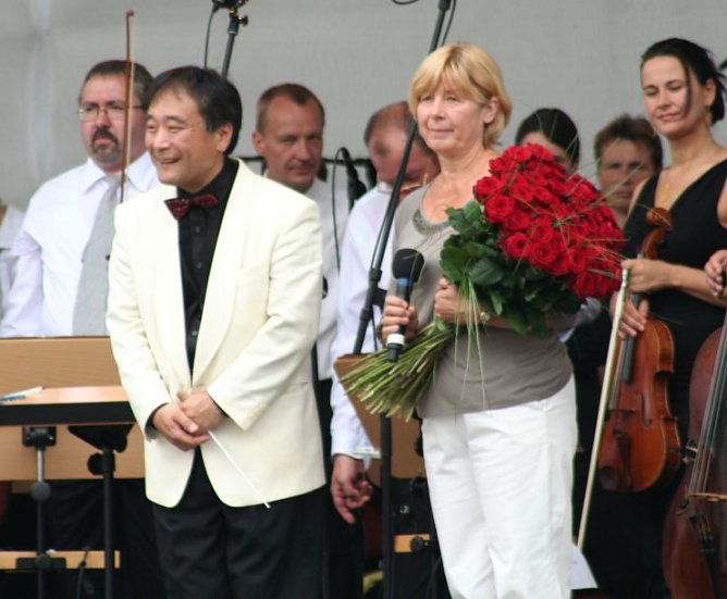 Abschied auf dem Petersberg (Foto: Hellberg) Abschied auf dem Petersberg (Foto: Hellberg)