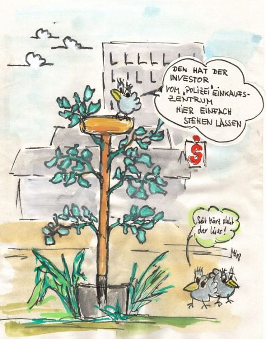 Der Investitionsspaten (Foto: Höfer) Der Investitionsspaten (Foto: Höfer)