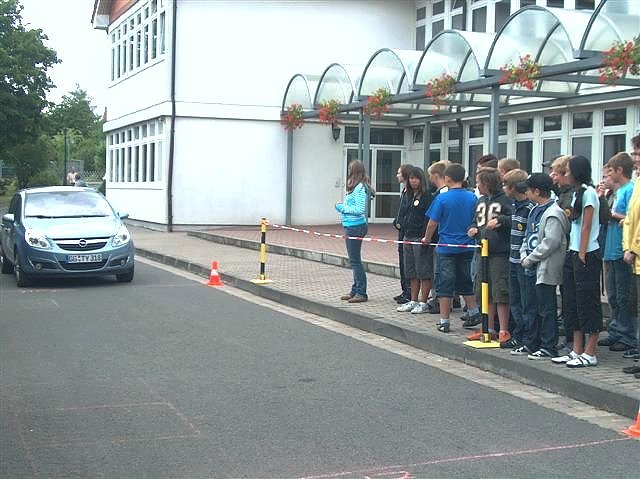 Achtung Auto in Bleicherode (Foto: Meyer) Achtung Auto in Bleicherode (Foto: Meyer)