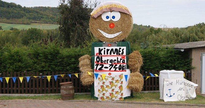 Kirmes wird vorbereitet (Foto: Michael Randel)