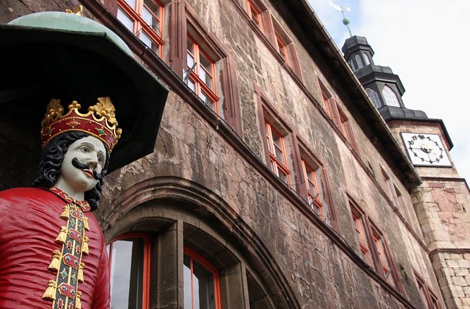 Originelle Führung (Foto: J. Piper) Originelle Führung (Foto: J. Piper)