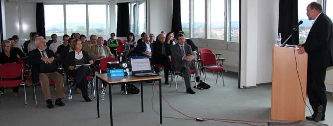 Referiert: Hans-Georg M&uuml;ller (Foto: J. Piper)