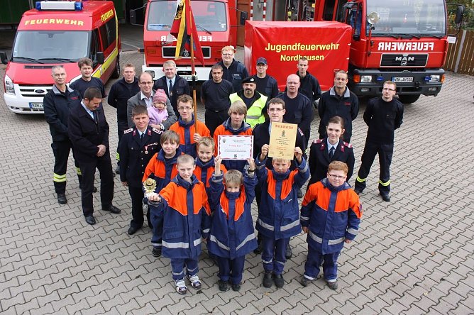 Gefeiert (Foto: P. Grabe|Stadtverwaltung Nordhausen) Gefeiert (Foto: P. Grabe|Stadtverwaltung Nordhausen)