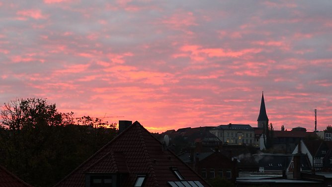 Feuriger Himmel (Foto: privat)