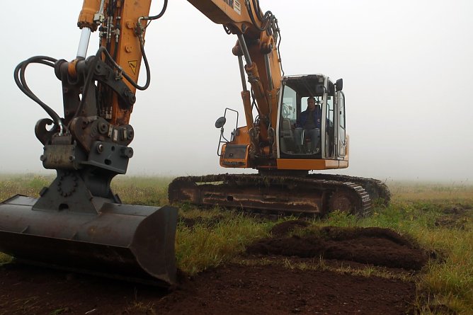 Die Bauarbeiten haben begonnen (Foto: nnz) Die Bauarbeiten haben begonnen (Foto: nnz)