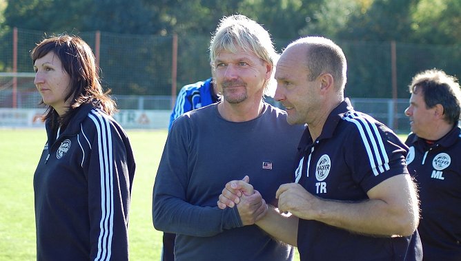 J&ouml;rg Goslar mit Matthias Kunze (Foto: Wacker Nordhausen)
