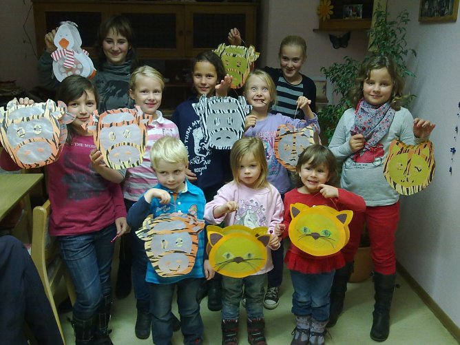 Gemeinsam gebastelt (Foto: privat)