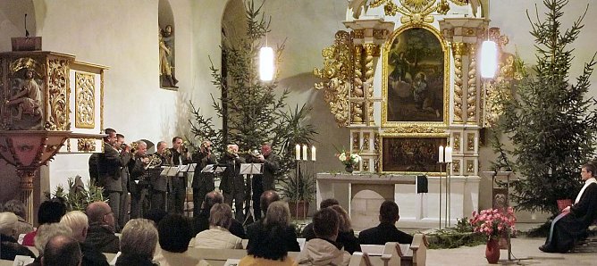 Hubertusmesse in Bleicherode (Foto: E. Seifert)