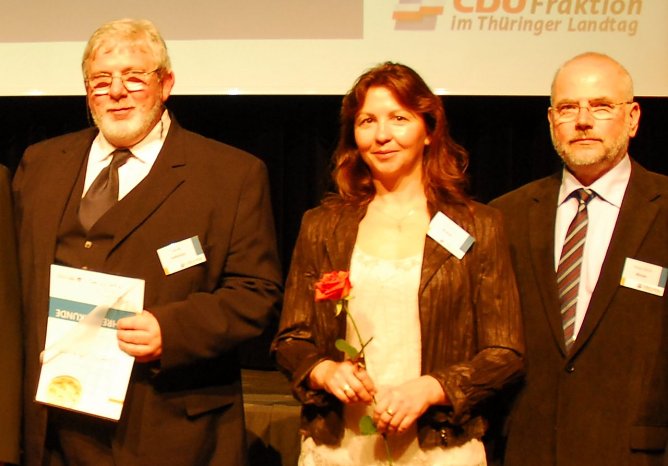 Von links: Harald Volkmann, Susanne Brandt, Franz-Ulrich Börner (Foto: CDU-Landtagsfraktion) Von links: Harald Volkmann, Susanne Brandt, Franz-Ulrich Börner (Foto: CDU-Landtagsfraktion)