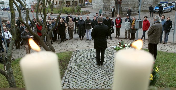 An 1938 erinnert (Foto: nnz) An 1938 erinnert (Foto: nnz)
