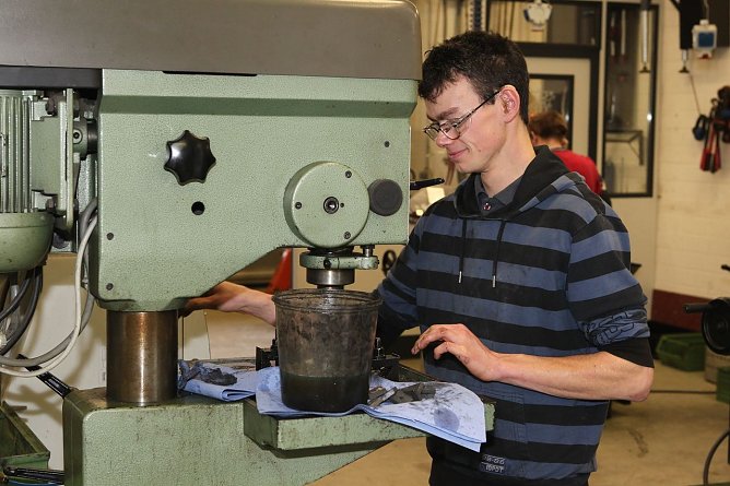 Offene T&uuml;ren in der Werkstatt (Foto: nnz)