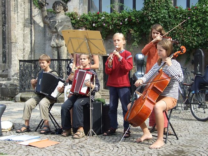 Zappelini bei der Probe (Foto: K&uuml;hn)