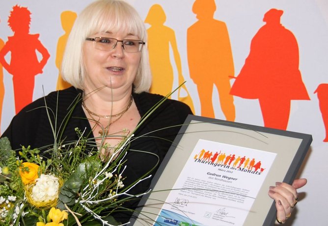 Für Gudrun Wegner stimmen (Foto: privat) Für Gudrun Wegner stimmen (Foto: privat)