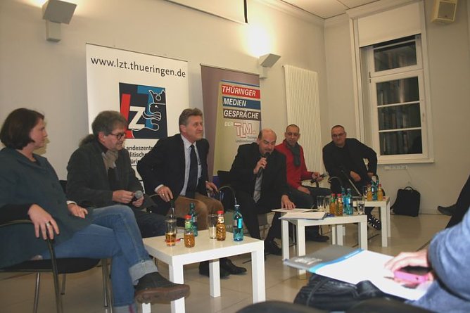 mediengespräch (Foto: okn) mediengespräch (Foto: okn)