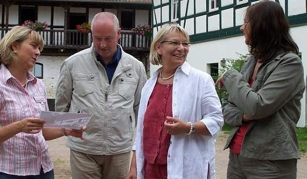 Empfang in Drebsdorf (Foto: nnz)