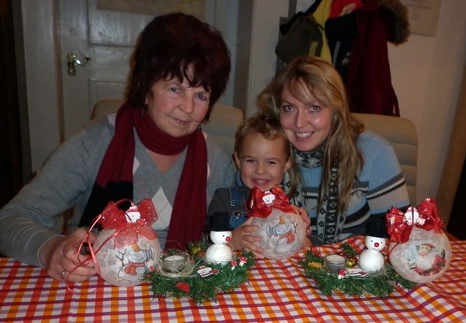 Noch einmal gebastelt (Foto: P. Gerlach)