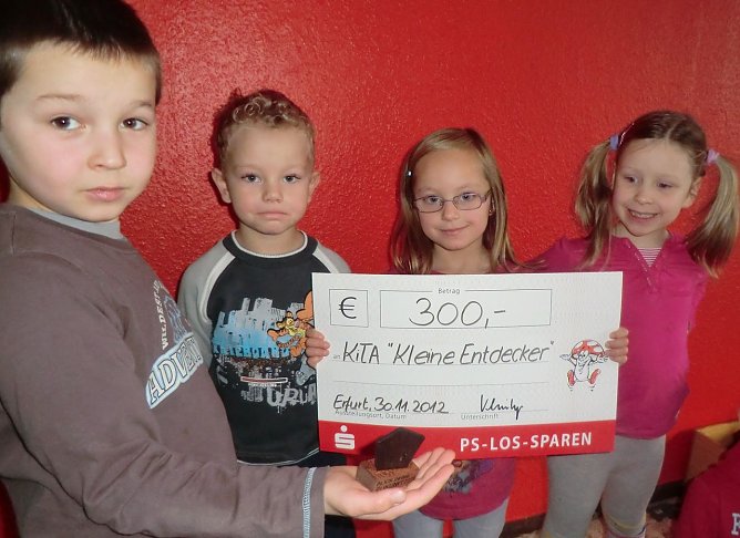 Preis für die kleinen Entdecker (Foto: privat) Preis für die kleinen Entdecker (Foto: privat)