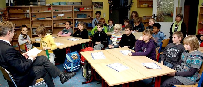 Zu Gast bei Montessoris (Foto: P. Grabe)