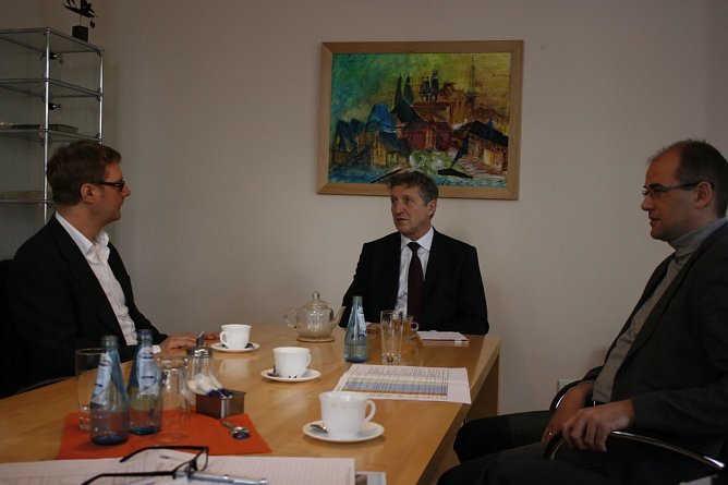 Besuch beim OB (Foto: privat)