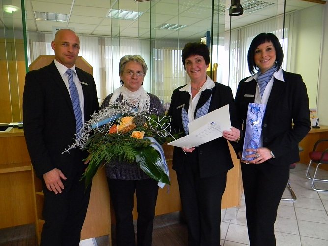 Herzlich begrüßt (Foto: Nordthüringer Volksbank) Herzlich begrüßt (Foto: Nordthüringer Volksbank)