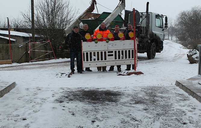 Br&uuml;cke freigegeben (Foto: nnz)