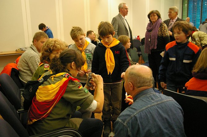 Aussendungsfeier Friedenslicht (Foto: Ilka K&uuml;hn)