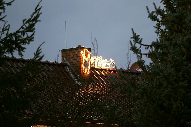 Weihnachten in der Blumensiedlung (Foto: nnz)
