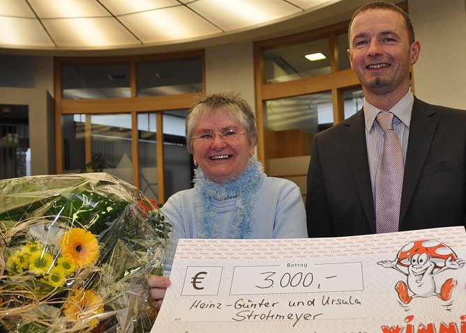 Gl&uuml;ckliche Gewinnerin (Foto: KSK)