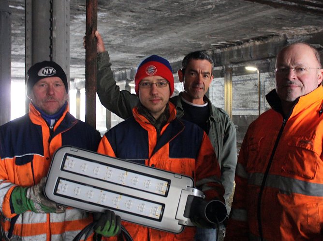 Neue Beleuchtung (Foto: I. Bergmann|Stadtverwaltung Nordhausen)