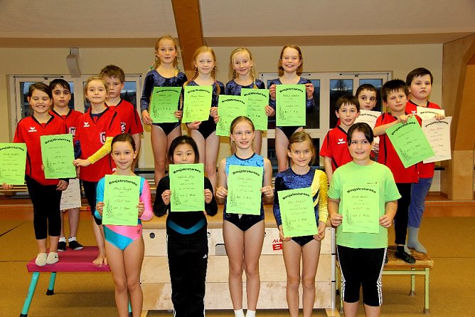 Die besten Turner des Landkreises Nordhausen (Foto: privat)