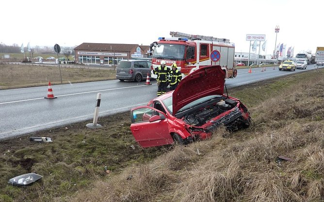 Unfall zwischen Bielen und Nordhausen (Foto: nnz) Unfall zwischen Bielen und Nordhausen (Foto: nnz)