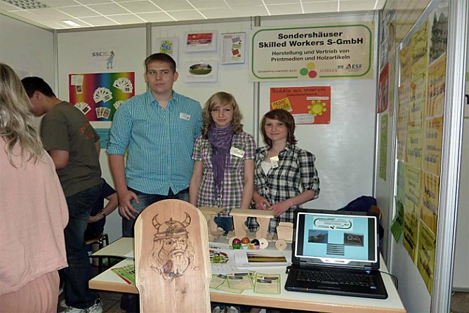 &Uuml;ber Berufe informieren (Foto: SBZ Sondershausen)