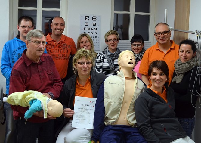 Trainiert (Foto: M. Schr&ouml;ter)