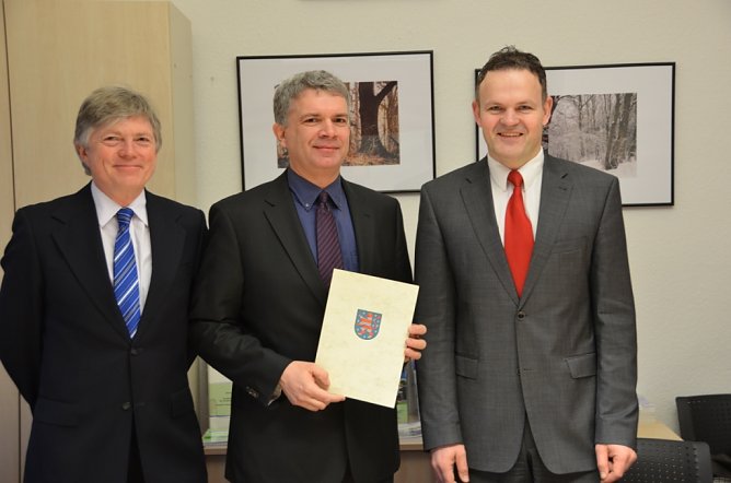 Neuer Professor (Foto: FHN)