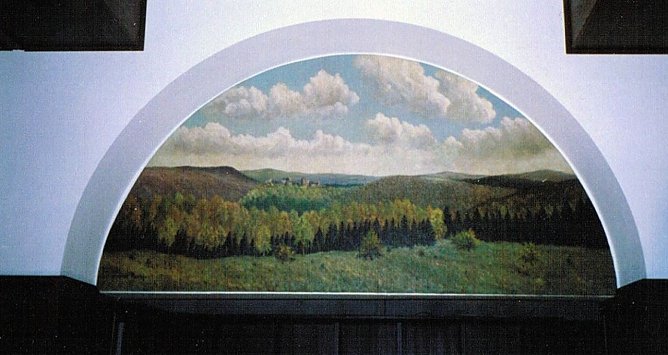 Blick zur Ruine Hohnstein (Foto: Archiv Kneffel)