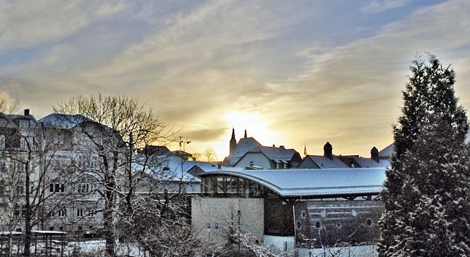 Blick auf das winterliche Nordhausen (Foto: E. Rumpf) Blick auf das winterliche Nordhausen (Foto: E. Rumpf)