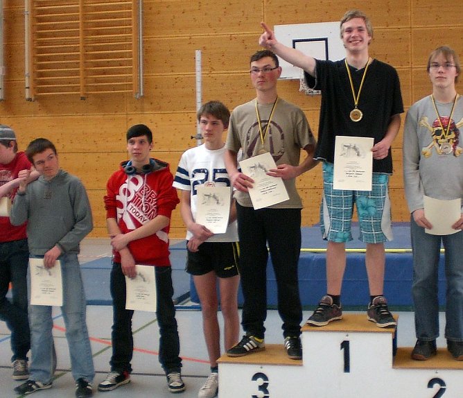 Die besten Hochspringer (Foto: privat)