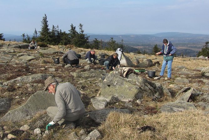 Ehrenamtliche Arbeit (Foto: Nationalpark Harz)
