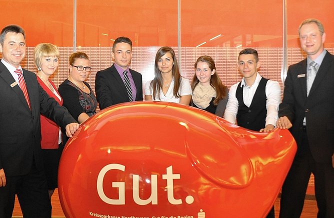 Neue Azubis (Foto: KSK)