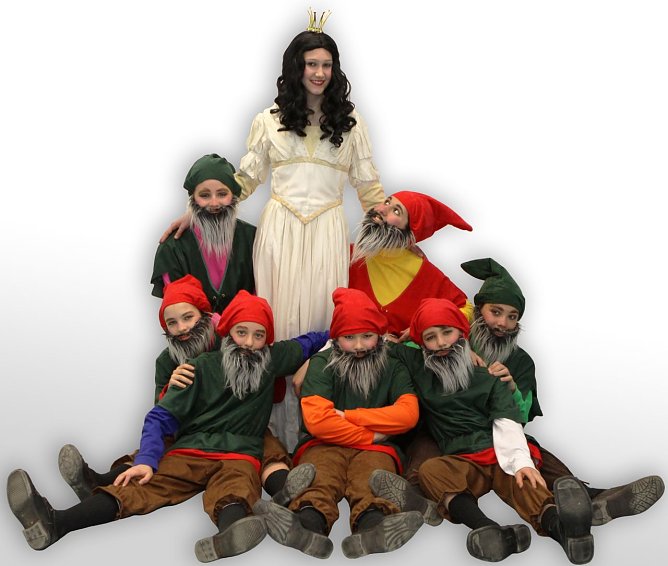 Schneewittchen und die sieben Zwerge (Foto: Theater Fairytale Thale)