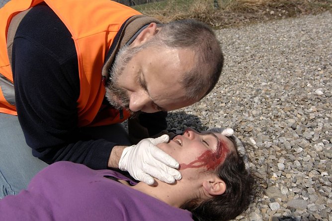 54 Prozent aller Radfahrer erleiden bei einem Verehrsunfall Kopfverletzungen. (Foto: dmd/ADAC)