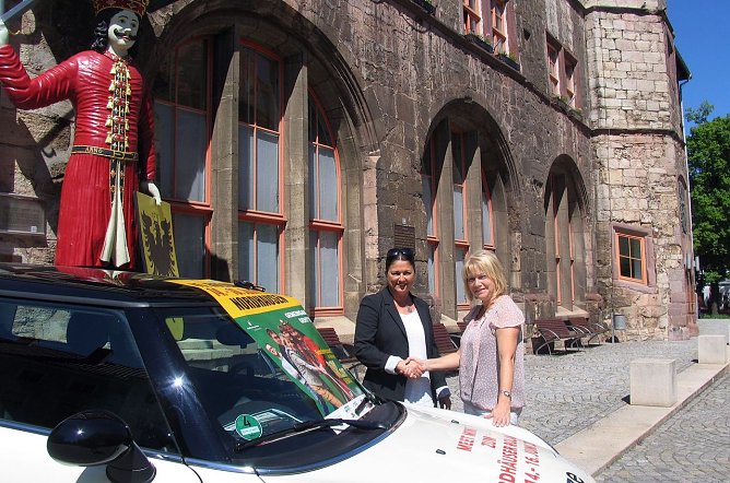 MINI macht mobil (Foto: P. Grabe|Stadtverwaltung Nordhausen) MINI macht mobil (Foto: P. Grabe|Stadtverwaltung Nordhausen)