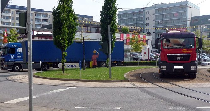 Umgeleitet (Foto: nnz)