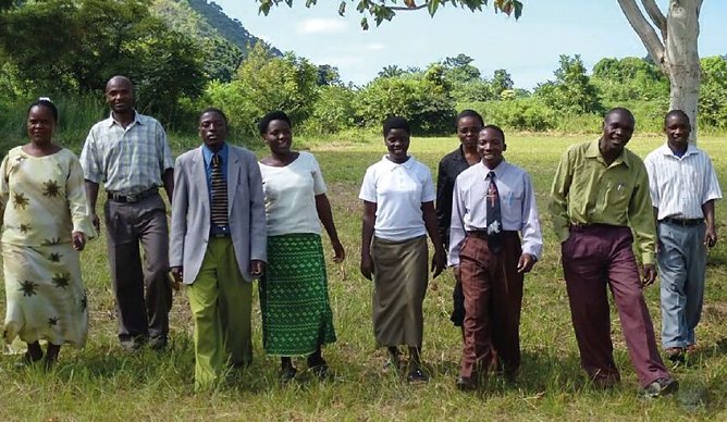 Gäste aus Matema (Foto: privat) Gäste aus Matema (Foto: privat)